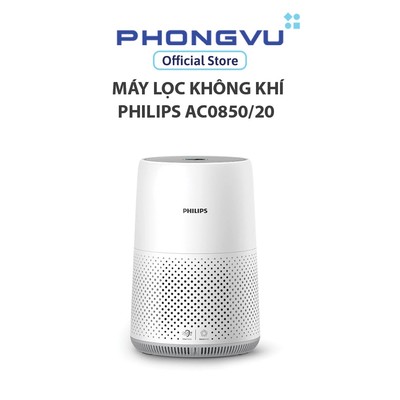 Máy lọc không khí Philips AC0850/20 - 49m2 - Lọc bụi mịn - Điều khiển giọng nói - Bảo hành 24 tháng