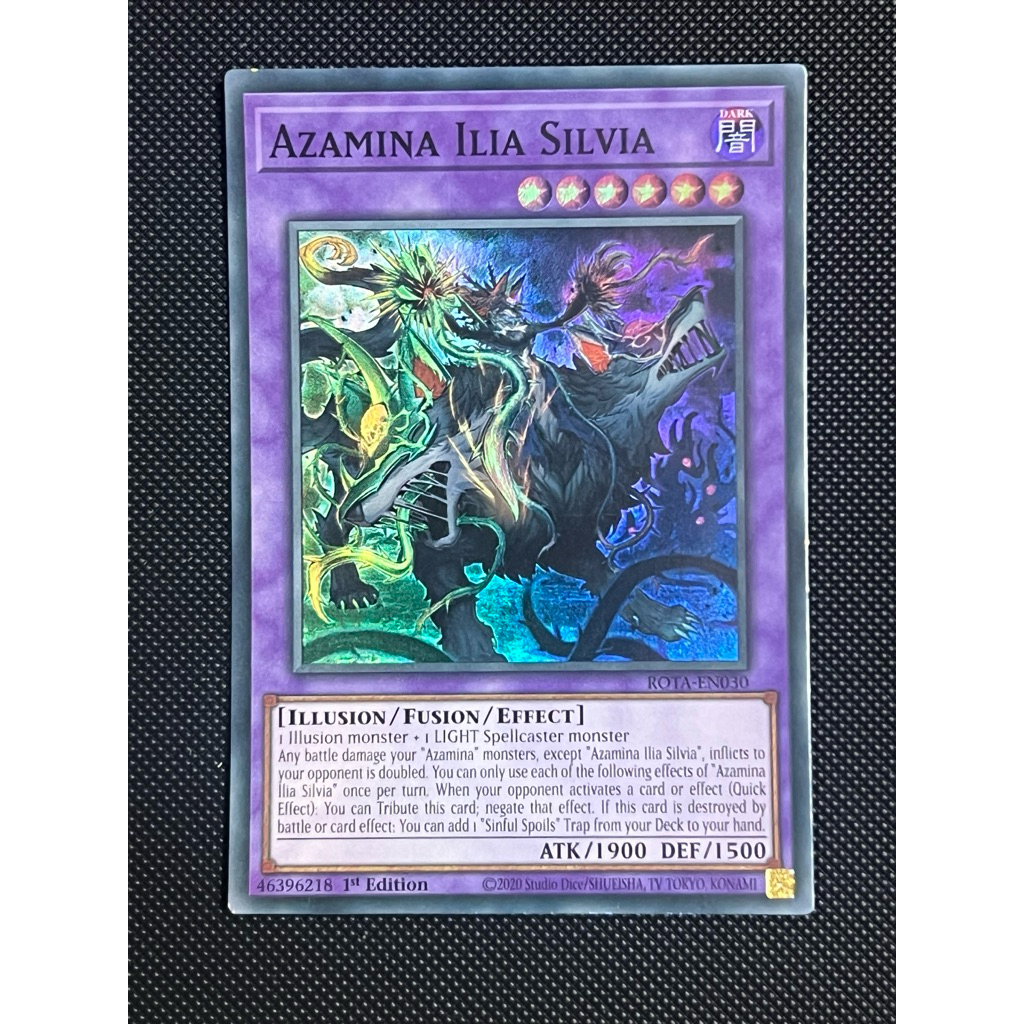 Thẻ bài Yugioh Azamina Ilia Silvia