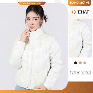  Áo Phao Nữ CCHAT Dáng Ôm Maddy Chất Liệu Cao Cấp 24KBP2002SH 