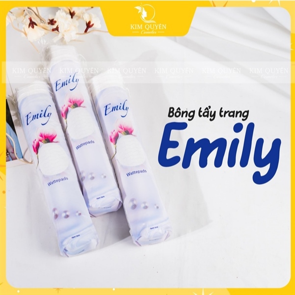 Bông tẩy trang Emily 120 miếng Đức