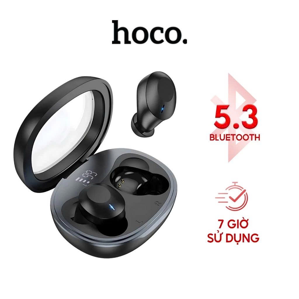 Tai nghe Bluetooth HOCO EQ3 dễ dàng kết nối thiết kế độc đáo hiển thị pin thông minh chống ồn tốt