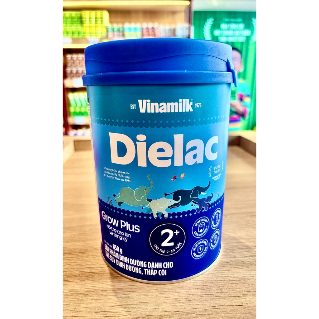SỮA BỘT DIELAC GROW PLUS 2+ HT 850g