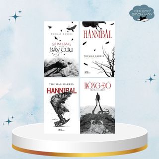 Sách - Combo Sự im lặng của bầy cừu + Hannibal + Rồng Đỏ + Hannibal Trỗi Dậy (Thomas Harris) (Chỉ Bán Sách Hay)
