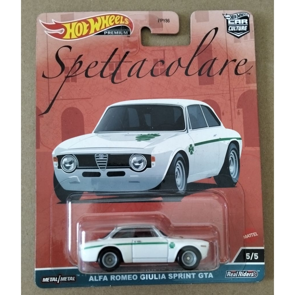 Hot wheels 2023 car culture spettacolare alfa romeo giulia sprint gta