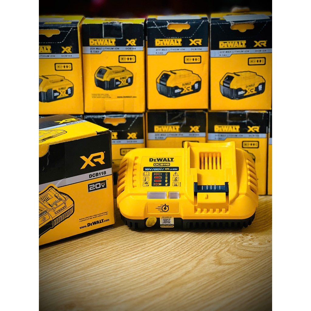 Bộ sạc 20v - 60v Dewalt DCBP034 DCB183 DCB182 DCB184 DCBP034 DCBP520 DCB606 DCB609 DCB612