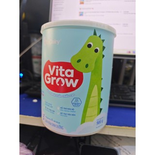 (Mẫu Mới)Vitadairy - Sữa bột Vita Grow 1+3+ 900gr (date mới mã QR tích xu trên app)