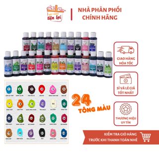 [TỔNG HỢP] Màu Thực Phẩm Unicorn Chai 60gr Không Đắng - Unicorn Color 60g