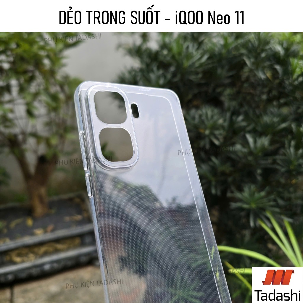 Ốp Lưng Dẻo Vivo iQOO Neo 11/ Neo 11 Pro, iQOO Neo 10/ Neo9 Pro/ Neo9S Pro+ Trong Suốt Ôm Khít Máy C