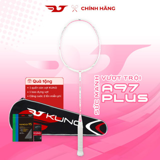  Vợt Cầu Lông KUNO A97Plus Bản Nâng Cấp Full Carbon 4U Căng Sẵn Công Thủ Toàn Diện Tặng Kèm Quấn Cán Bao Đựng Vợt 