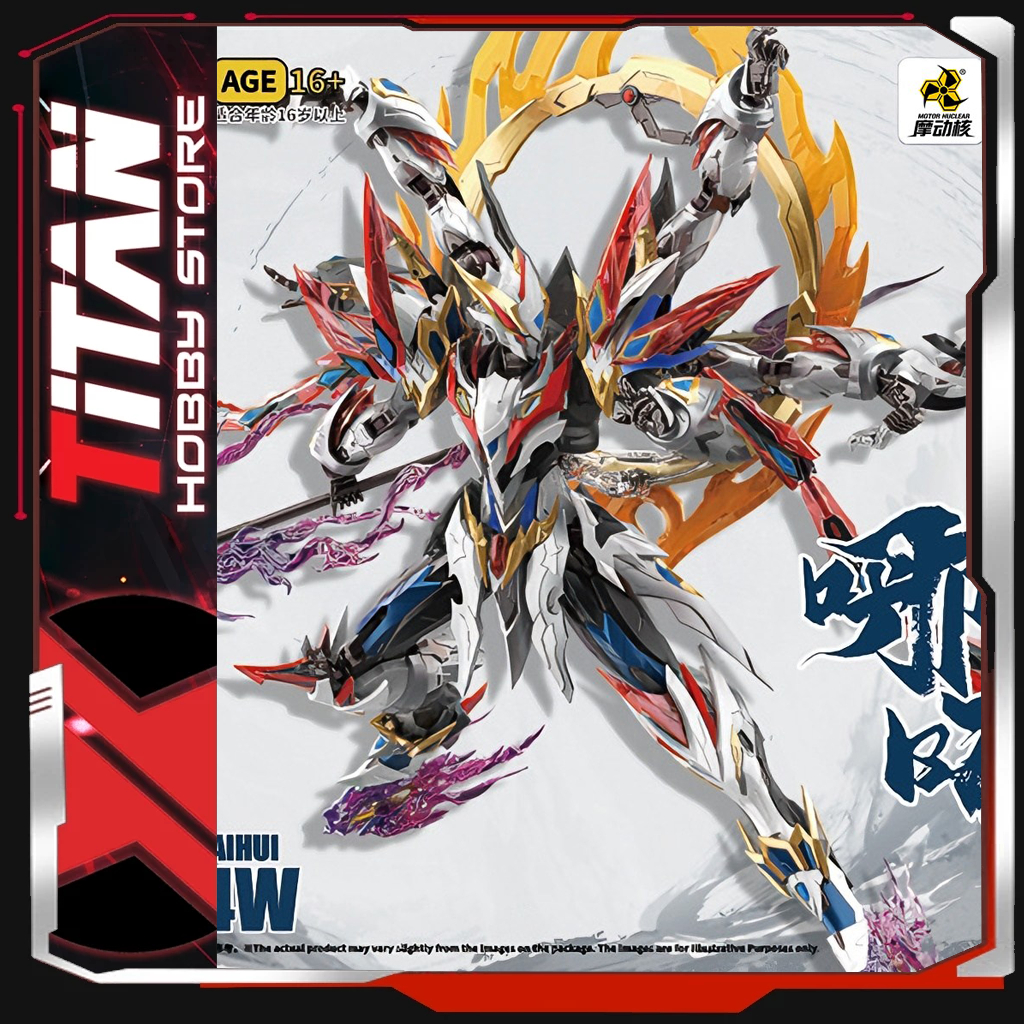 [ Hàng Sắp Về ] Mô hình đồ chơi lắp ráp 1/100 MNP-XH04W Nezha White - Natra Trắng Motor Nuclear ( Ph