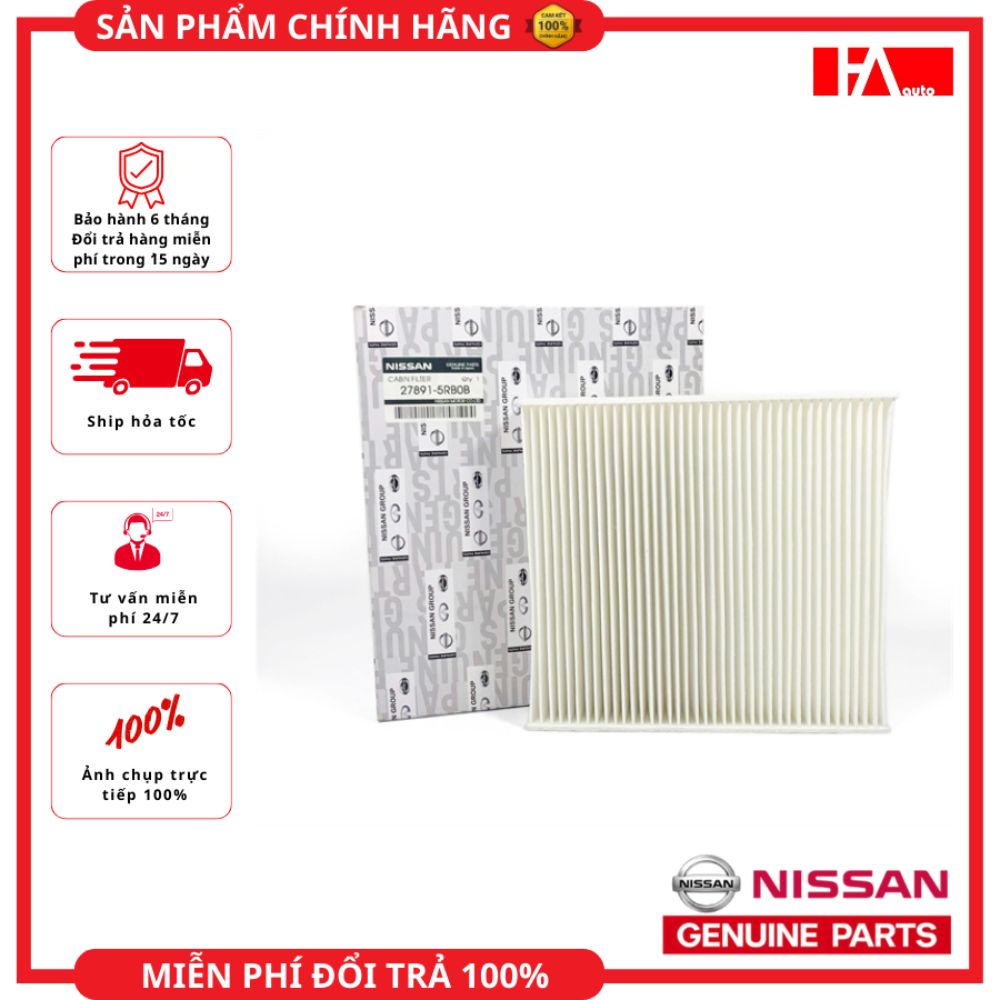 { Hàng Chính Hãng } Lọc gió điều hòa Nissan Almera/ Altima/ Juke/ Qashqai/ X-Trail, Infiniti QX50/ Q