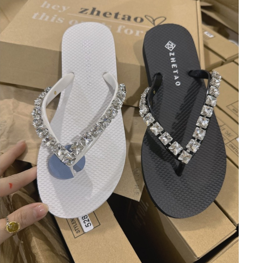 DÉP KẸP NỮ ĐÍNH ĐÁ ZHETAO 528 FULBOX