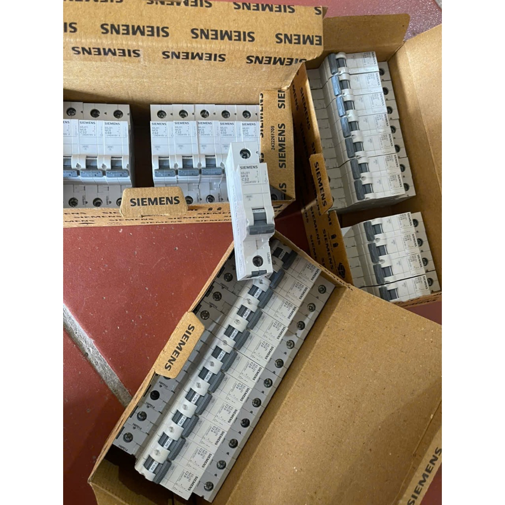 attomat 1 pha đơn siemens chính hãng mới 100% dải dòng 16,20,25,32