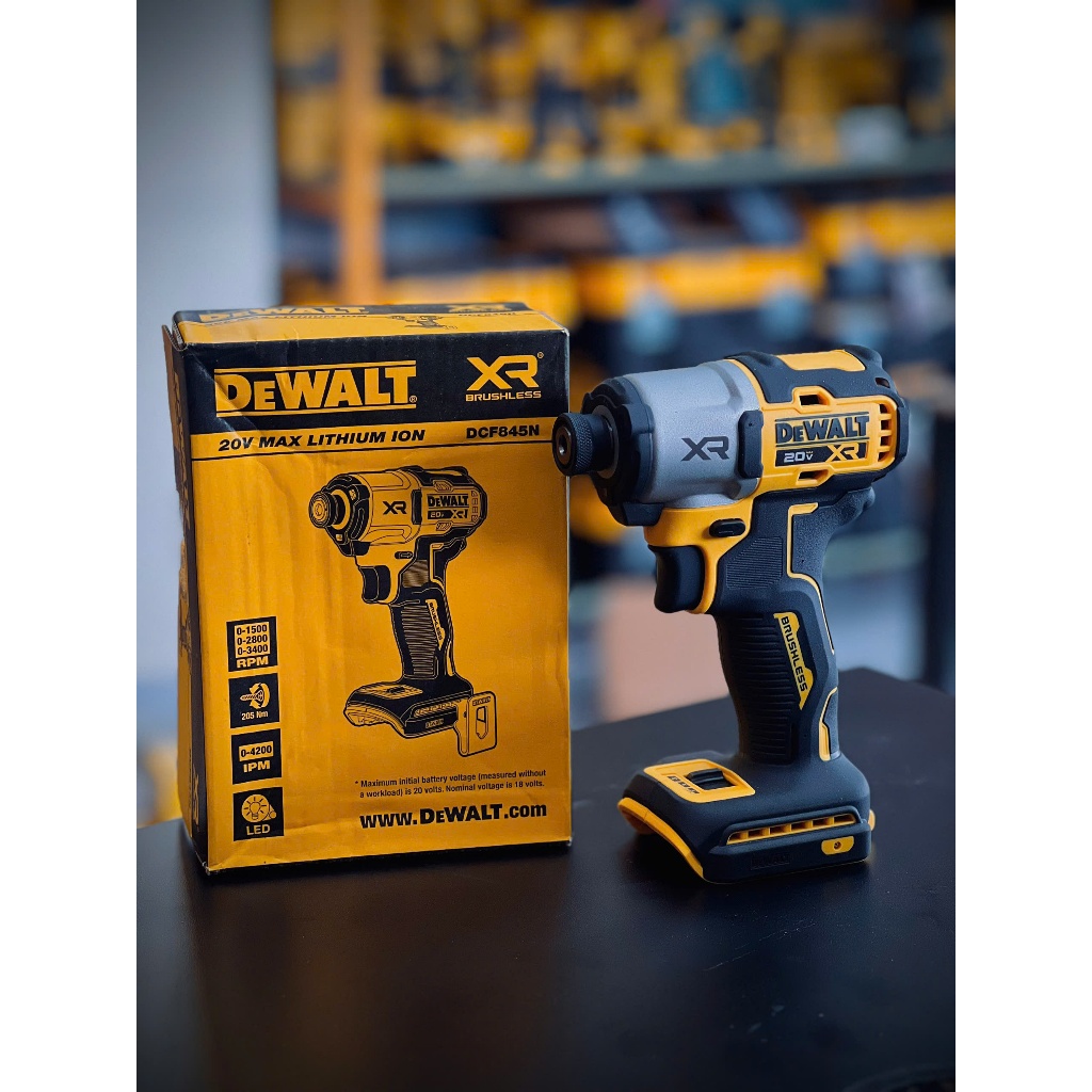 Máy bắn vít dùng pin 20v Dewalt Dcf845 nhỏ gọn , lực mạnh 205Nm