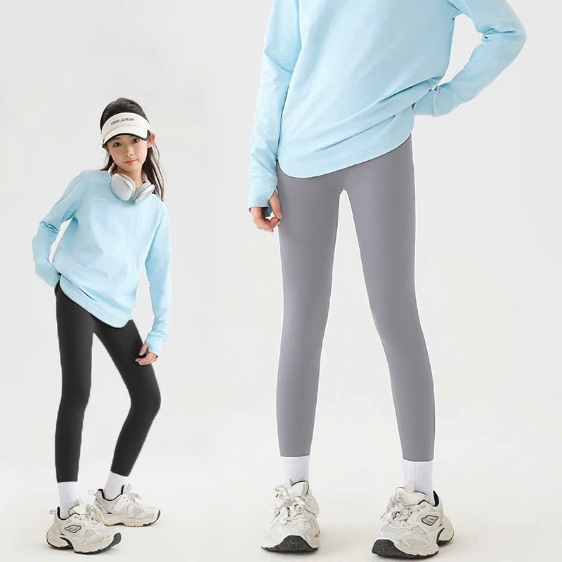 Quần Legging trơn cho bé gái size đại thời trang trẻ em BEESHOP D25084