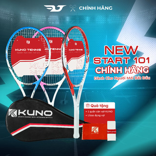  Vợt Tennis KUNO NewStart101 – Chính Hãng Dành Cho Người Mới Bắt Đầu Đã Căng Sẵn Dây - Tặng Kèm Cuốn Cán Bao Đựng Vợt 