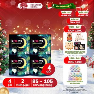  Combo 8 gói Băng vệ sinh Kotex Ban Đêm dạng quần Herbal 2 miếng - nepshop1 