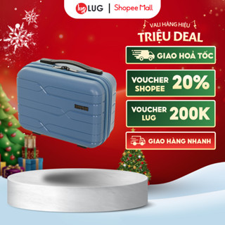  Vali du lịch LUG Lusetti LS802 Size 12 Nhựa PP Chống Bể Vỡ Dây Kéo Êm Ái Mượt Mà  Màu Ngẫu Nhiên  