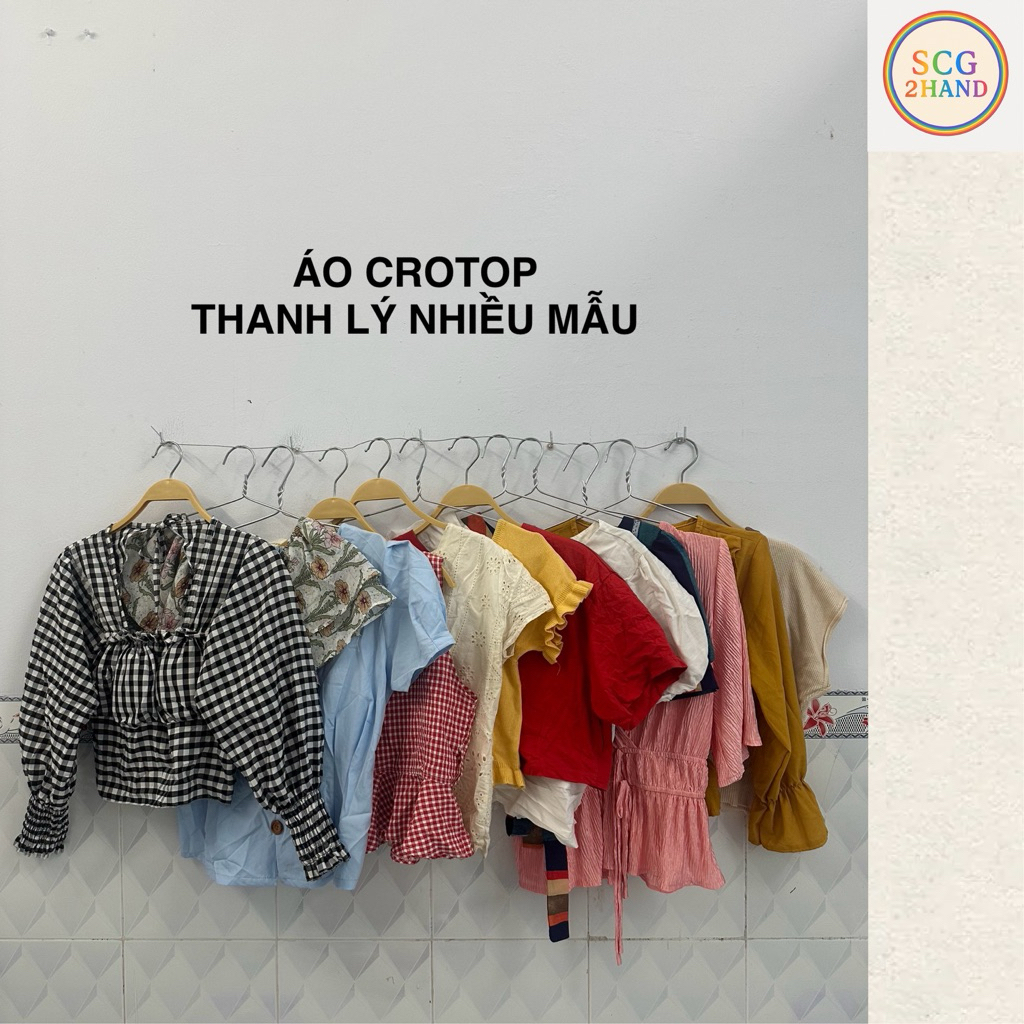 Áo Croptop Thanh lý 🍒| SCG 2HAND