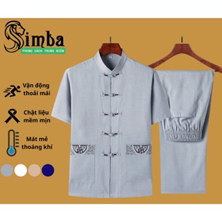  Bộ quần áo đũi nam trung niên cho ông cho bố dáng trung tàu quà tặng ý nghĩa bộ mặc nhà mềm mát  có ảnh thật  