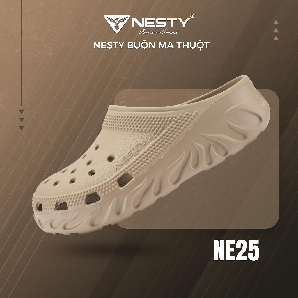 [NE25] Dép Sục Nam Nữ Nesty – Họa Tiết Ngọn Lửa Cá Tính, Êm Nhẹ, Chống Trượt, Thoáng Khí