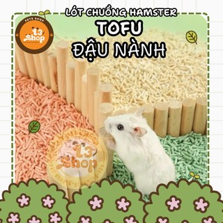  cát Gỗ đậu nành  tofu  và cát tre . cát mix sắn NEW lót chuồng cho hamster sóc fat tail rat,dumbo - T3 PETS SHOP 
