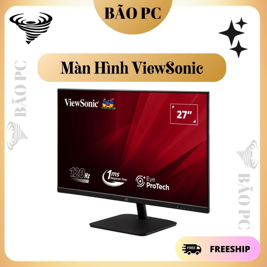 Màn hình ViewSonic VX2479-HD-PRO 24" IPS 180Hz/240Hz chuyên game cho ae game thủ nhaa