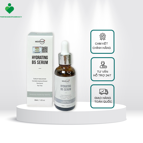 Serum B5 Smas Pro Vitamin B5 Hydra Phục Hồi Da Tổn Thương Dưỡng Ẩm Sâu 120ml