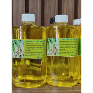 (sỉ giá rẻ) tinh dầu nguyên chất sả chanh 500ml thơm cực