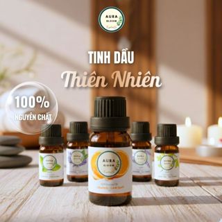 Tinh Dầu Xông Phòng 100% Nguyên Chất Thơm Phòng Thiên Nhiên Aura Bloom 10ml Nhập Khẩu