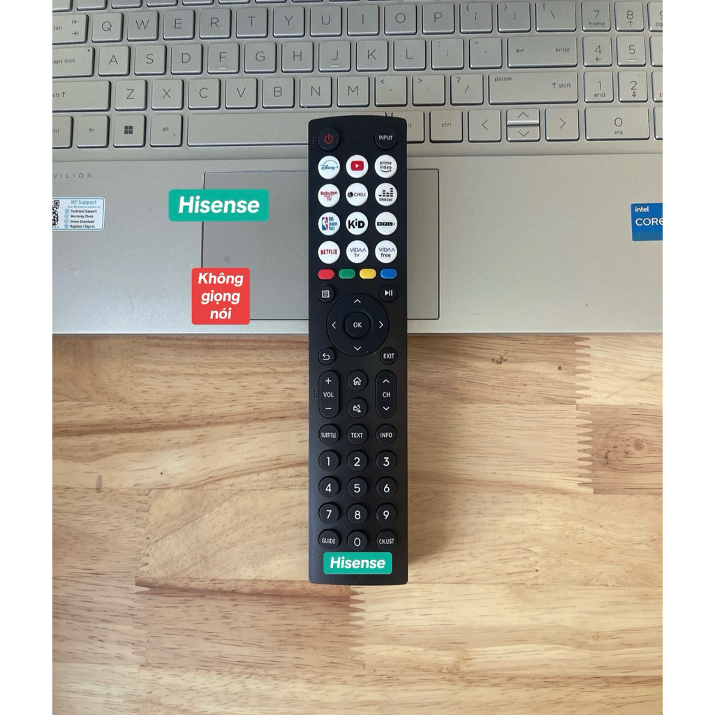 Điều khiển Tivi Hisense không giọng nói