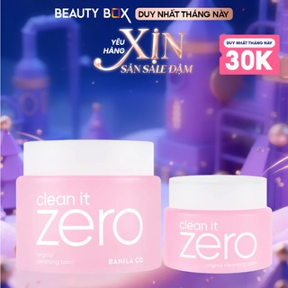  Săn Sale  Combo Sáp Tẩy Trang Banila Co Clean it Zero Original Cleansing Balm  180ml +100ml  