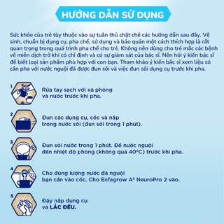 Sữa bột Enfamil A2 Neuropro 2 350g giúp dễ tiêu hóa, hấp thu cho trẻ từ 6-12 tháng tuổi