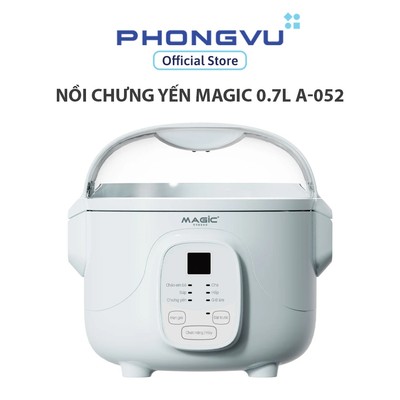 Nồi chưng yến Magic 0.7L A-052 -  Bảo hành 12 tháng