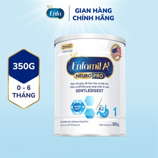 Sữa bột Enfamil A2 Neuropro 1 350g giúp dễ tiêu hóa, hấp thu cho trẻ từ 0 - 6 tháng tuổi