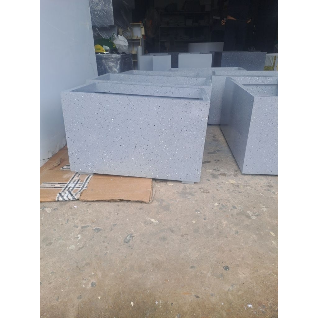 Hồ composite không kính. 60x40x40