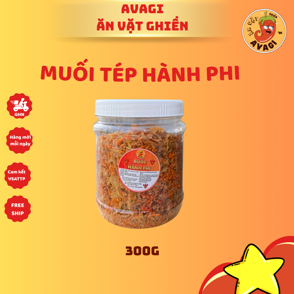 300g Ruốc Hành Phi loại ngon