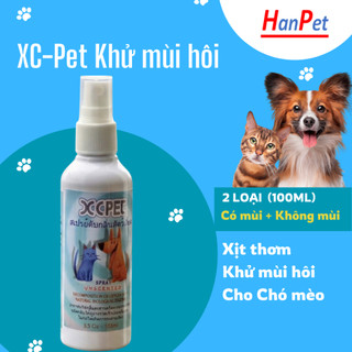 XC PET 100ML – XỊT KHỬ MÙI HÔI CHÓ MÈO & KHỬ MÙI CÁT MÈO SUNZINSHOP