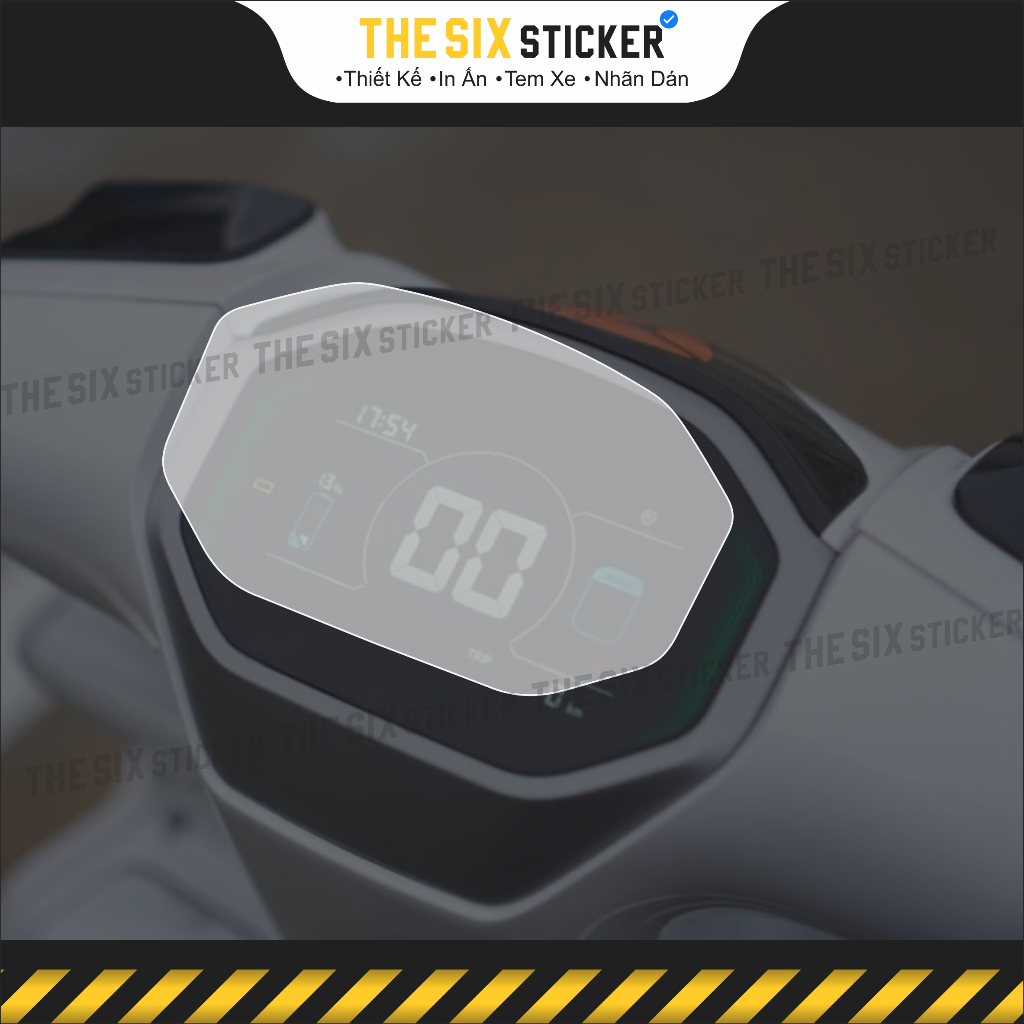 Miếng Dán Film PPF Đồng Hồ Velax Xe Yadea Velax