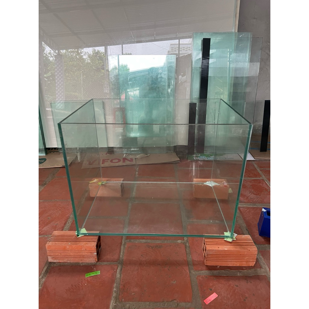 hồ cá 50*30*30 DRC Hồ trơn kính 5 li chỉ ship niềm nam và miền trung