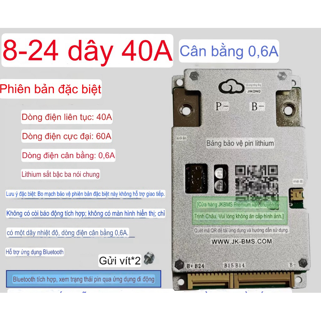 MẠCH JK 8-24S 40/60A 60/100A