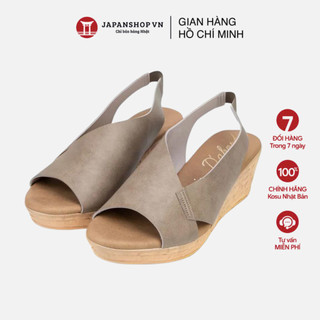 Giày sandal nữ đế xuồng KOSU K-22060 siêu nhẹ chống nước cao 6cm xăng đan cao gót êm chân Nhật Bản 