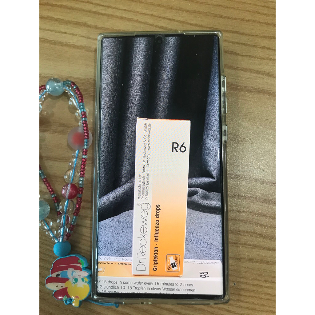 Điện thoại chú bò R6 trắng cam