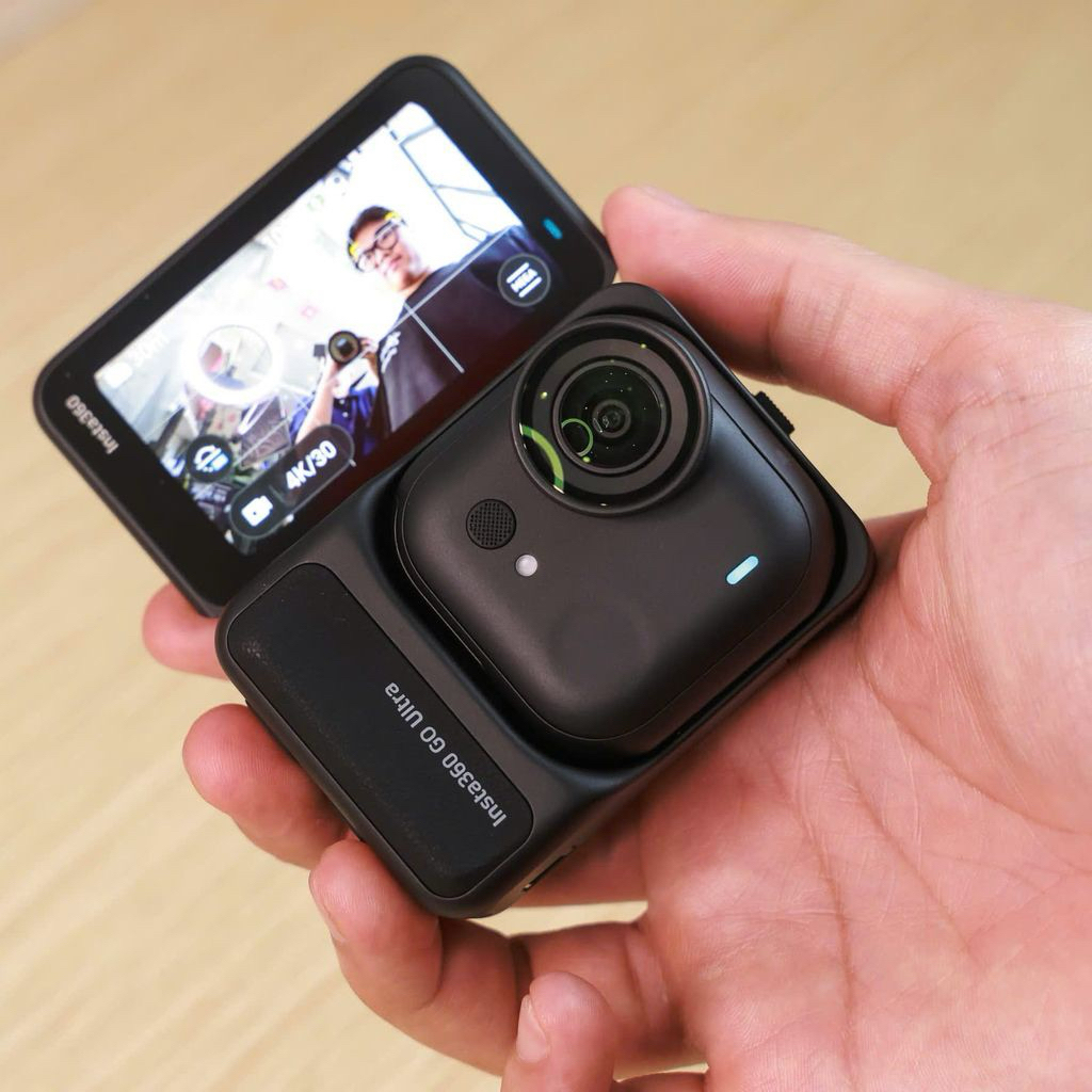 INSTA360 GO ULTRA – Camera hành động nhỏ nhất quay 4K60fps