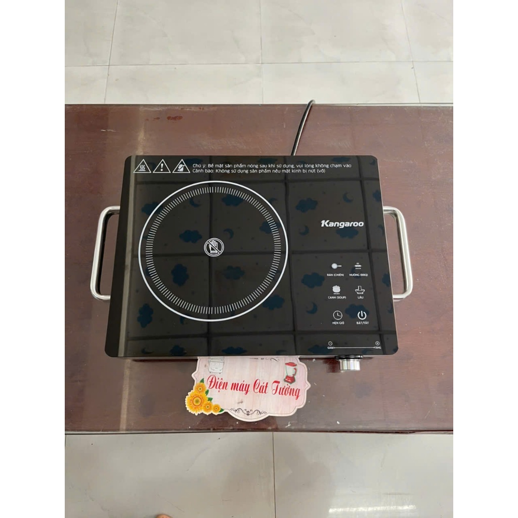 Bếp hồng ngoại đơn Kangaroo KG20IFT1 công suất 2000W, không kén nồi - Hàng trưng bày
