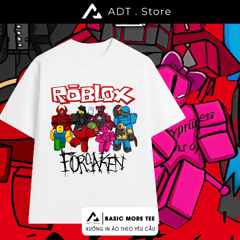 Áo thun ADT.Store x Forsaken Roblox - Games Blox Fruits