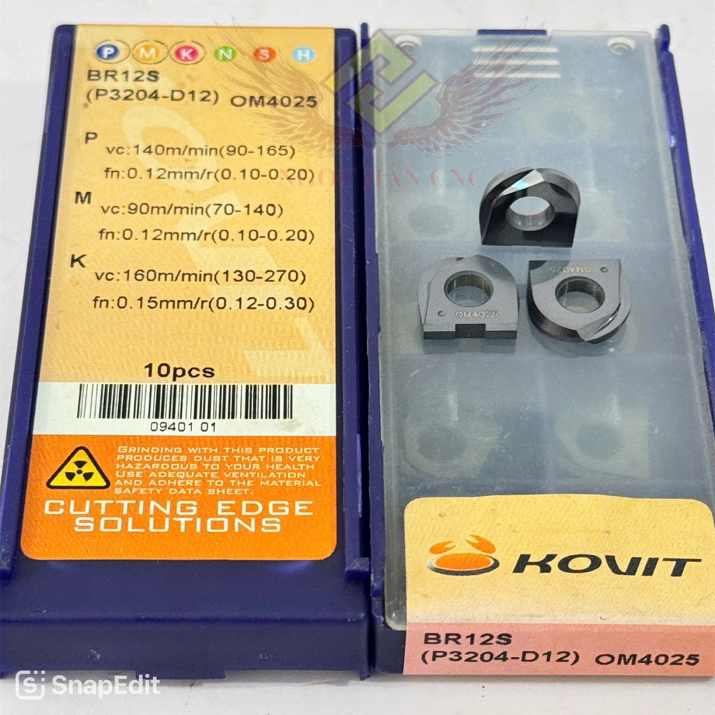 mảnh chip dùng để gắn cán - đầu nối phay đầu cầu R08, R10, R12, R12, R16, P3200 ( Giá bán của 1 chip
