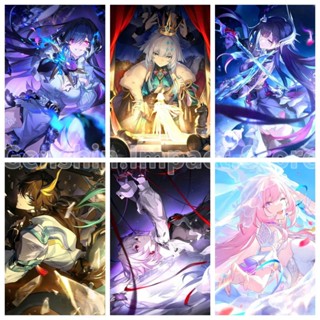 Ảnh card nhân vật Honkai Star Rail (có bo góc)