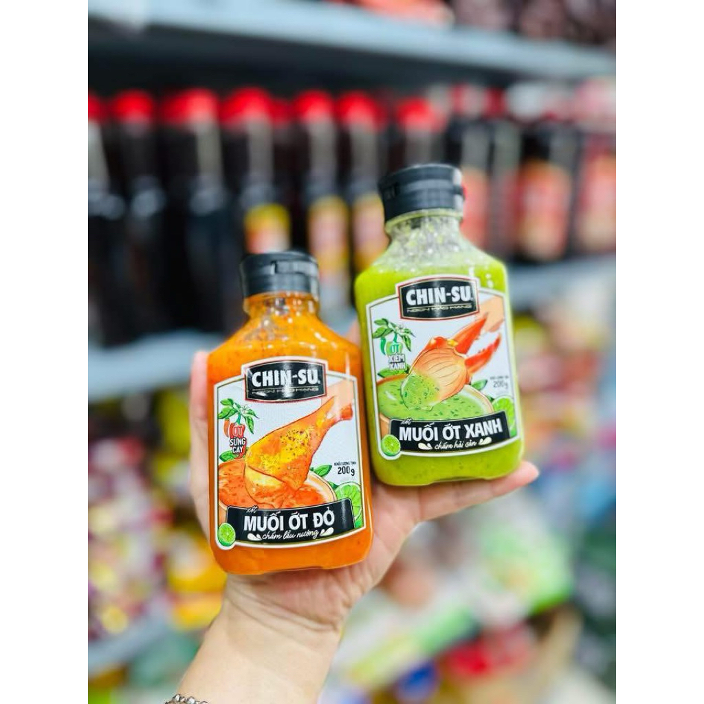 CHINSU - Xốt Muối ớt Chinsu- chai 200gram ( Sỉ)