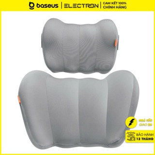 Gối Tựa Đầu Bằng Cotton Mềm Sử Dụng Trên Ô Tô Baseus ComfortRide Series Car Lumbar Có Mút Đệm Lưng 3D Hỗ Trợ Cột Sống 
